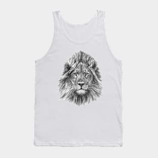 Lion face G21-002 Tank Top